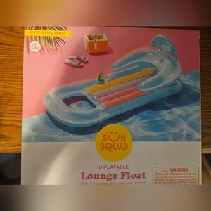 Sun Squad Inflatable Lounge Float